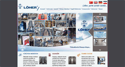 Desktop Screenshot of loher.com.tr